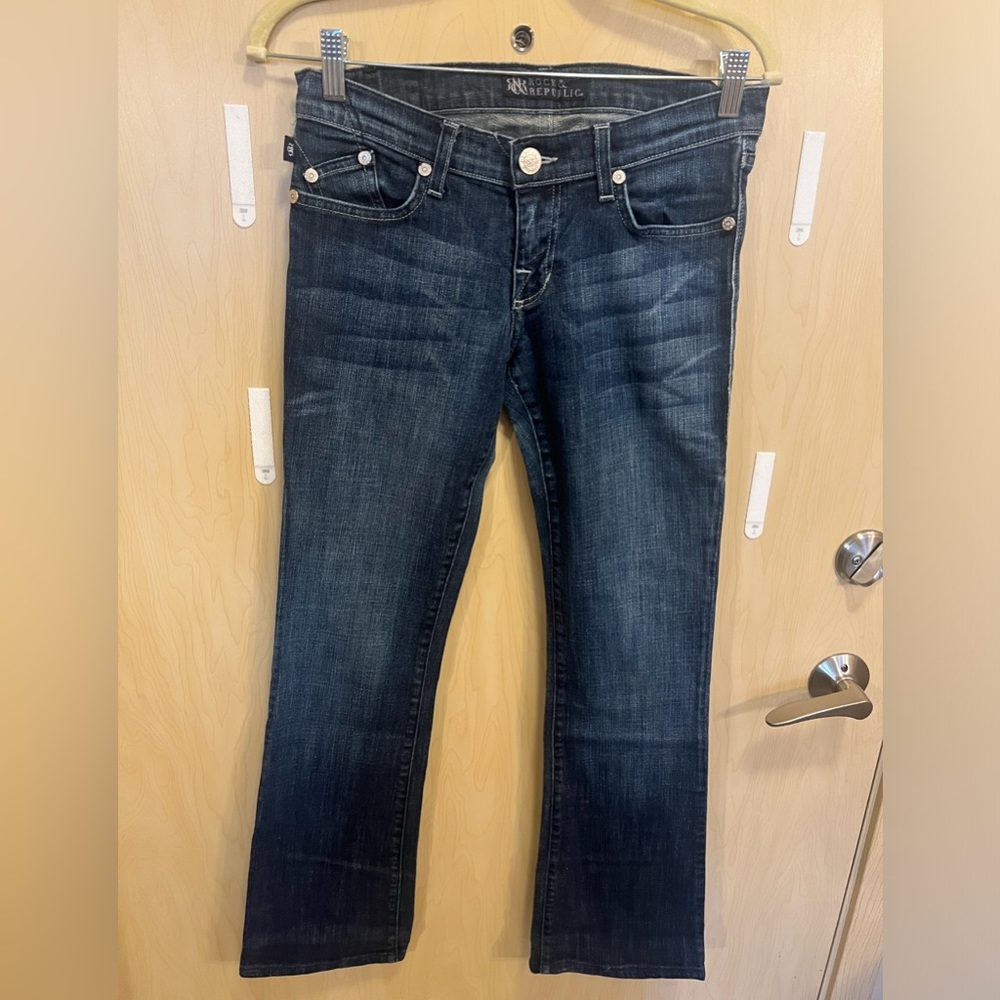 Rock  & Republic Straight Boot Cut Jeans